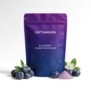 Blueberry Oyster Mushroom Powder